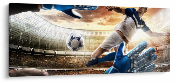 Kép - futballista (120x50 cm)