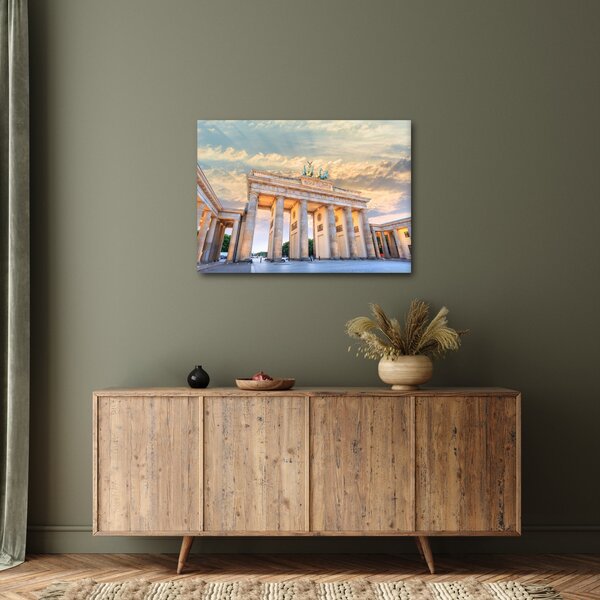 Kép - Brandenburgi kapu, Berlin, Németország (70x50 cm)