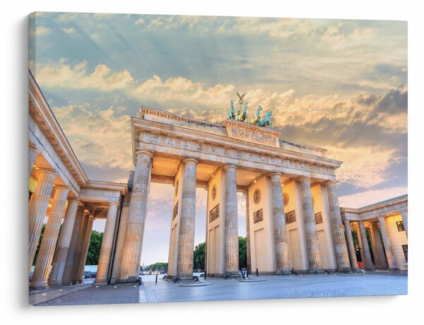 Kép - Brandenburgi kapu, Berlin, Németország (70x50 cm)