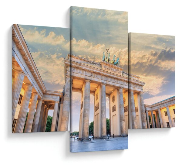 Kép - Brandenburgi kapu, Berlin, Németország (90x60 cm)