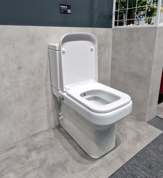 CeraStyle NOURA monoblokk WC - BEÉPÍTETT bidé funkcióval - 62 cm