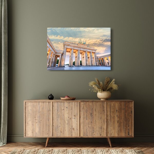 Kép - Brandenburgi kapu, Berlin, Németország (90x60 cm)