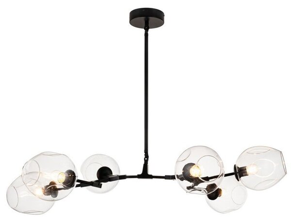 Függeszték Fekete MODERN ORCHID STEP INTO DESIGN ST-1232-6-transparent