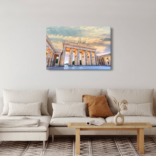 Kép - Brandenburgi kapu, Berlin, Németország (90x60 cm)