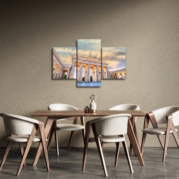 Kép - Brandenburgi kapu, Berlin, Németország (90x60 cm)