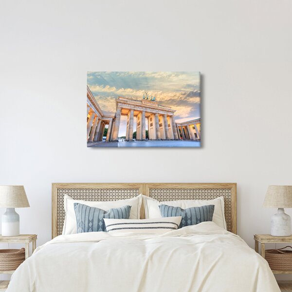 Kép - Brandenburgi kapu, Berlin, Németország (90x60 cm)