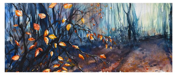 Kép - Az őszi nap sugarai (120x50 cm)