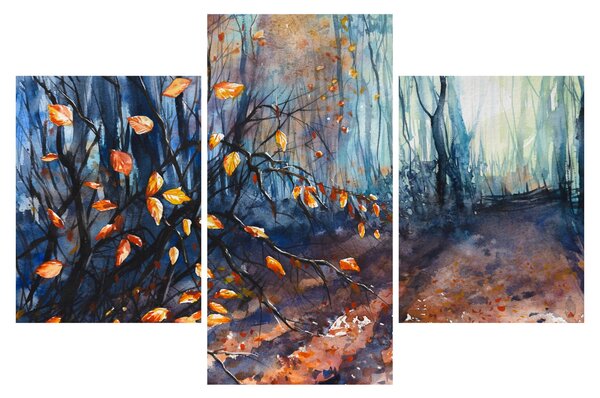 Kép - Az őszi nap sugarai (90x60 cm)