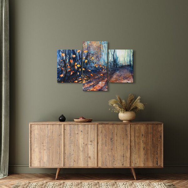 Kép - Az őszi nap sugarai (90x60 cm)