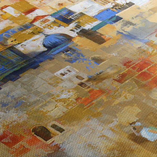 Kép - siratófal, Jerusalem, Israel (90x60 cm)