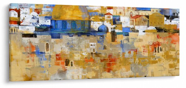 Kép - siratófal, Jerusalem, Israel (120x50 cm)