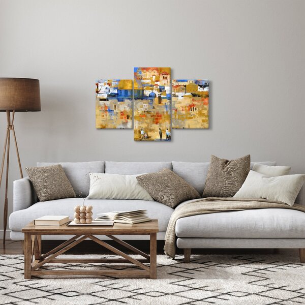 Kép - siratófal, Jerusalem, Israel (90x60 cm)