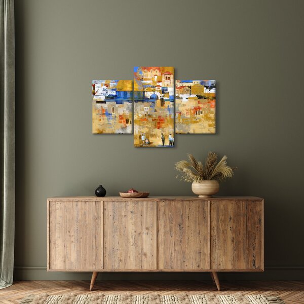 Kép - siratófal, Jerusalem, Israel (90x60 cm)