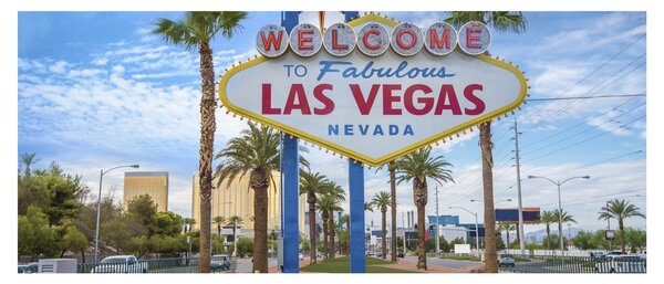 Kép - Las Vegas (120x50 cm)
