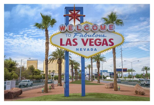 Kép - Las Vegas (90x60 cm)