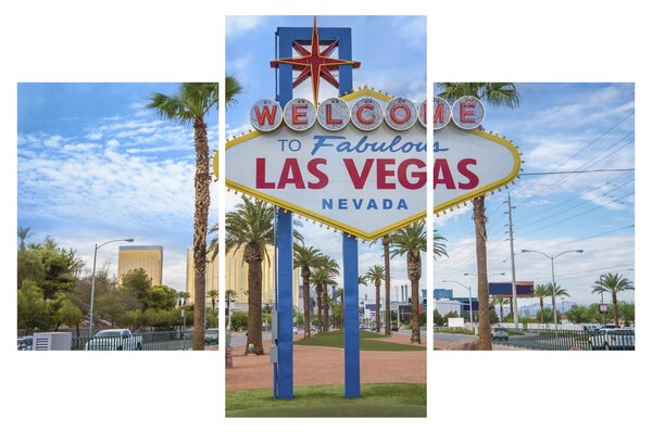 Kép - Las Vegas (90x60 cm)