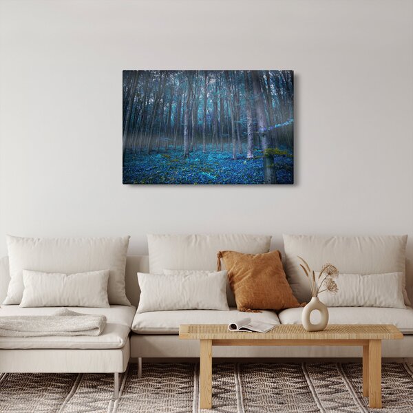 Kép - varázslatos erdő (90x60 cm)