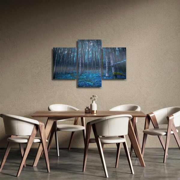 Kép - varázslatos erdő (90x60 cm)