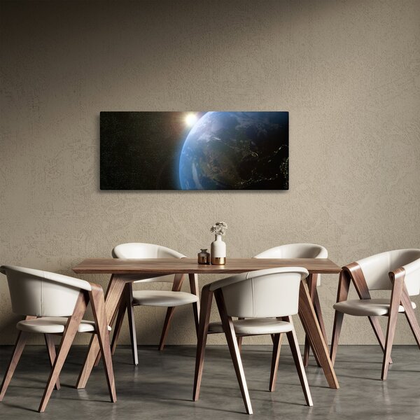 A táj képe az űrből (120x50 cm)