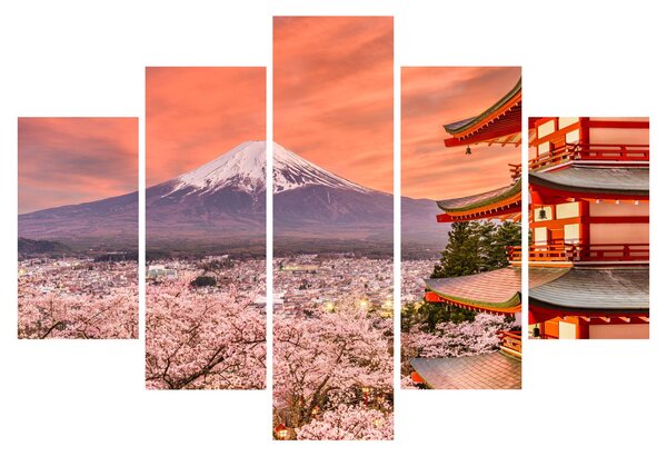 Kép - Fujiyoshida, Japán (150x105 cm)