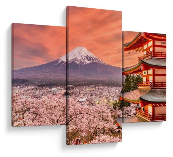 Kép - Fujiyoshida, Japán (90x60 cm)