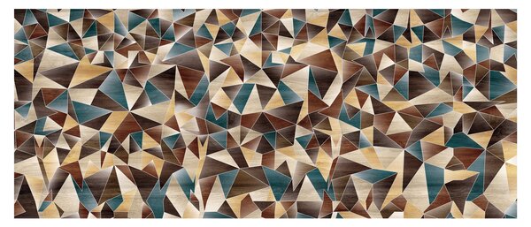 A háromszögek képe (120x50 cm)