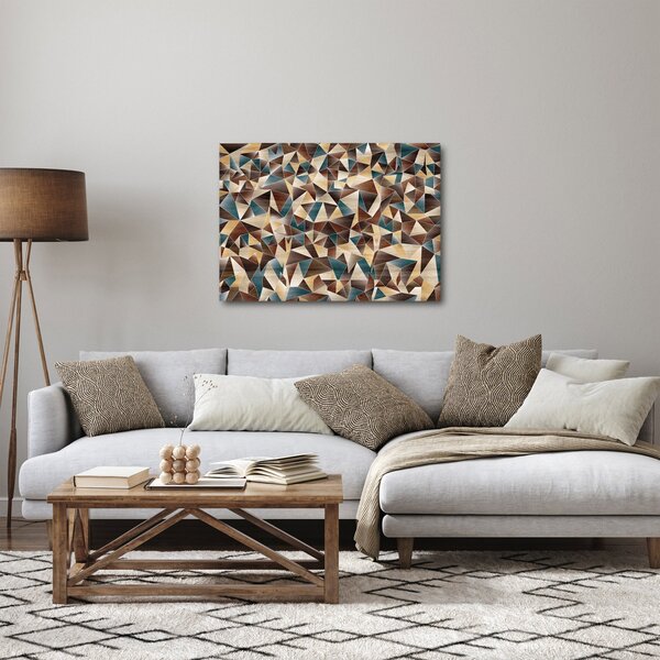 A háromszögek képe (70x50 cm)