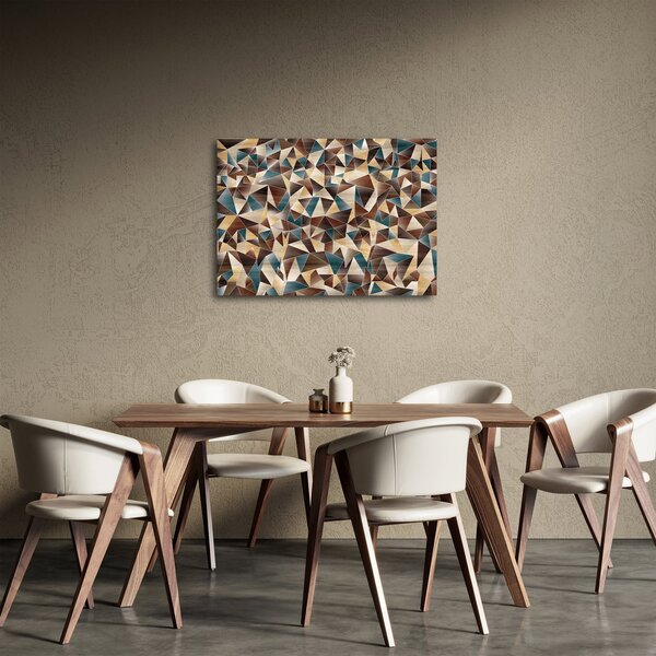 A háromszögek képe (70x50 cm)