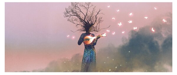 Kép - Revitalizált természet (120x50 cm)