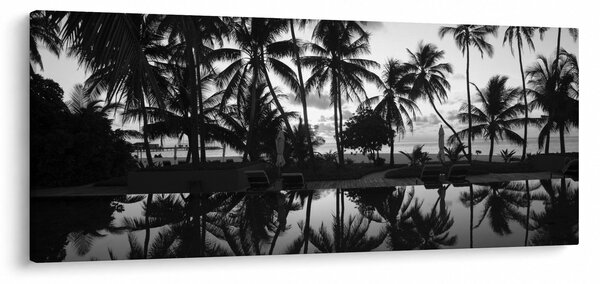 Egy trópusi sziget képe (120x50 cm)