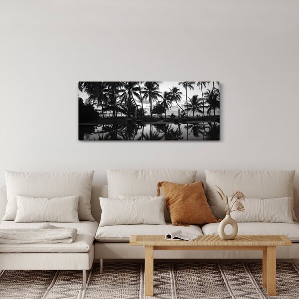 Egy trópusi sziget képe (120x50 cm)