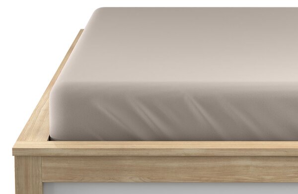 Jersey lepedő homokszínű 90 x 200 cm