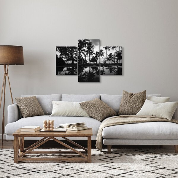 Egy trópusi sziget képe (90x60 cm)