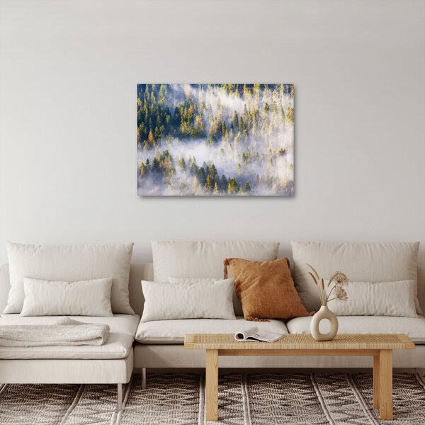 Fák képe a ködben (70x50 cm)