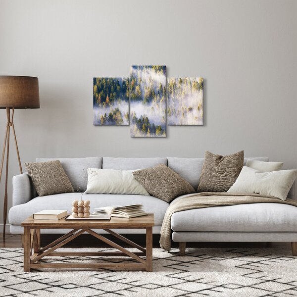 Fák képe a ködben (90x60 cm)
