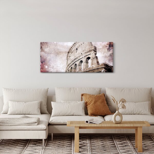 Kép - Colosseum, Róma, Olaszország (120x50 cm)