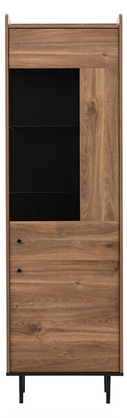 Vitrin Percival PC9 (fekete + brandy castello)
