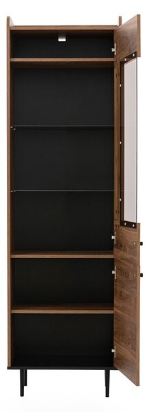 Vitrin Percival PC9 (fekete + brandy castello)