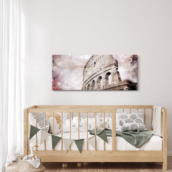 Kép - Colosseum, Róma, Olaszország (120x50 cm)