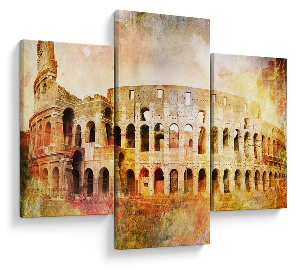 Kép - Digitális festészet, Colosseum, Róma, Olaszország (90x60 cm)