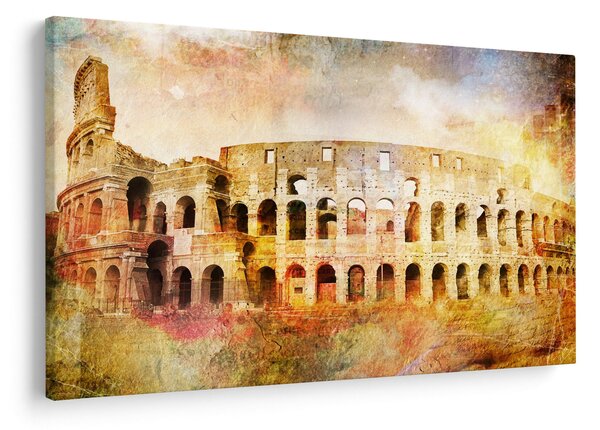 Kép - Digitális festészet, Colosseum, Róma, Olaszország (90x60 cm)
