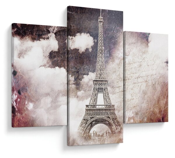 Kép - Eiffel-torony, Párizs, Franciaország (90x60 cm)