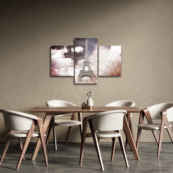 Kép - Eiffel-torony, Párizs, Franciaország (90x60 cm)