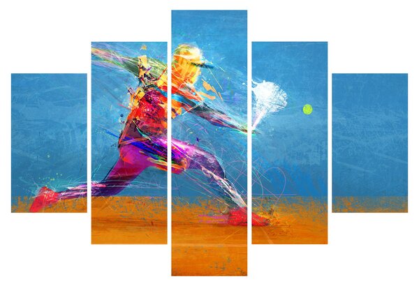 Kép - Festett teniszező (150x105 cm)