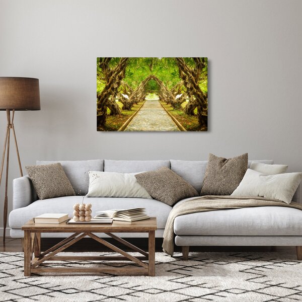 Kép - Plumeria élő alagútja (90x60 cm)