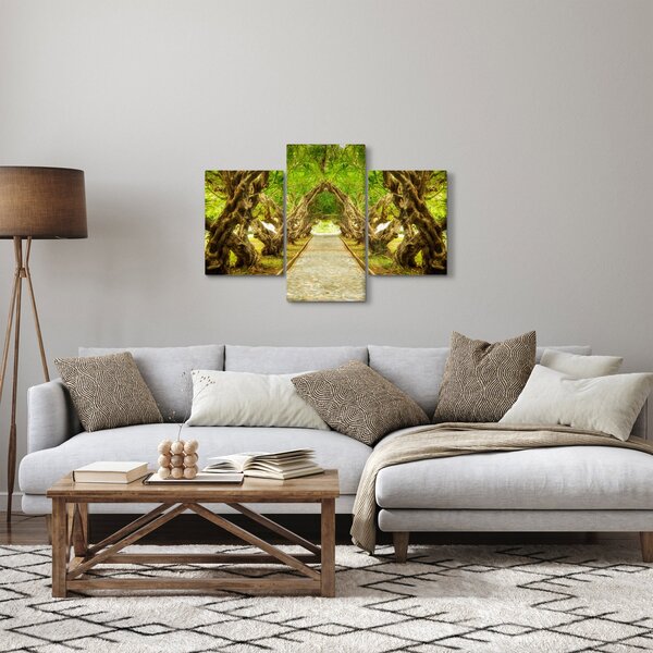 Kép - Plumeria élő alagútja (90x60 cm)
