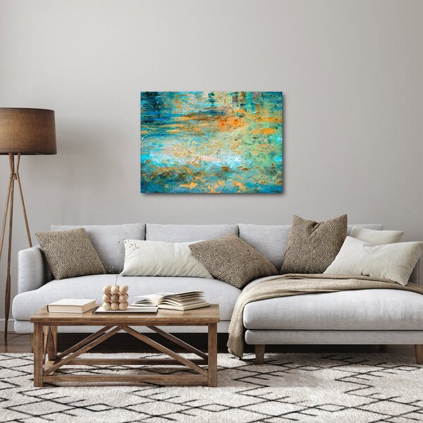 A kék absztrakció képe (70x50 cm)
