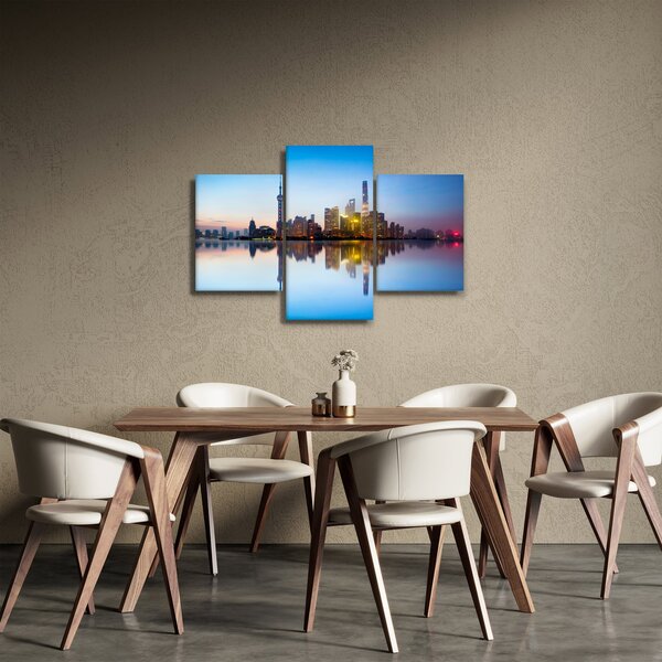 Egy kép a reggeli égboltról Sanghaj felett (90x60 cm)