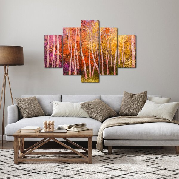 Egy kép egy színes erdőről (150x105 cm)