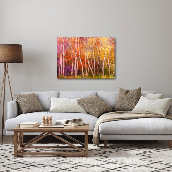 Egy kép egy színes erdőről (70x50 cm)